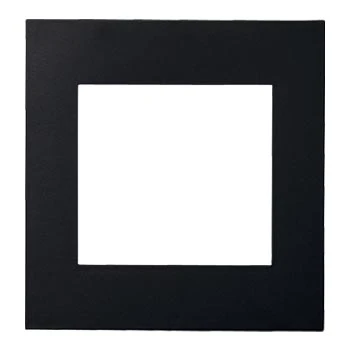 WNS6570B SO-STYLE簡易耐火プレート2連接穴用(マットブラック)