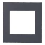 WNS6570H SO-STYLE簡易耐火プレート2連接穴用(マットグレー)