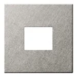 WNS9671S SO-STYLEエクストラメタルミニプレート(バイブレーション仕上げ)(シルバー)