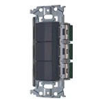 WNSS50222H SO-STYLE埋込スイッチセット(スイッチC×3)(マットグレー)