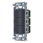 WNSS50242H SO-STYLE埋込スイッチセット(スイッチC、E、C)(マットグレー)