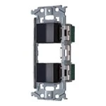 WNSS50492B SO-STYLE埋込スイッチセット(スイッチE、C)(マットブラック)