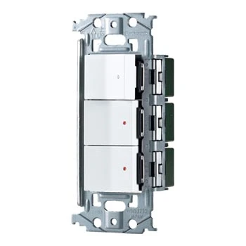 WNSS51588W SO-STYLE埋込スイッチセット(ほたるスイッチC、パイロットスイッチC0.5A×2)(マットホワイト)