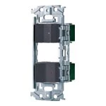 WNSS51598H SO-STYLE埋込スイッチセット(ほたるスイッチC、パイロットスイッチC0.5A)(マットグレー)