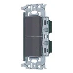 WNSS53898H SO-STYLE埋込ロングハンドルスイッチセット(パイロットスイッチC0.5A×2)(マットグレー)