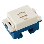 WNT15629F 埋込テレホンモジュラジャック(6極2心)(フル端子)(ベージュ)