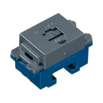 WNT15649H 埋込テレホンモジュラジャック(6極4心)(フル端子)(グレー)