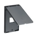 WTF7801K コスモシリーズワイド21金属防滴プレートコンセント1コ用(取付枠付)