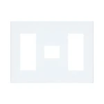 WTF8777W コスモシリーズワイド21簡易耐火用コンセントプレート7コ用(3コ＋1コ＋3コ用)(ホワイト)