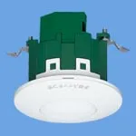 WTK26111K [天井取付]熱線センサ付自動スイッチ(検知後連続動作時間約10秒～30分可変形)(明るさセンサ・セード付)(ホワイト)