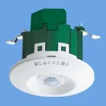 WTK2611K [天井取付]熱線センサ付自動スイッチ(検知後連続動作時間約10秒～30分可変形)(明るさセンサ付)(ホワイト)