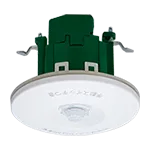 WTK44812K 軒下天井取付熱線センサ付自動スイッチ(親器・8Aタイプ・広角検知形)(検知後連続動作時間約10秒-30分可変形)(明るさセンサ付)(AC200V)