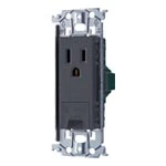 WTL11313MH SO-STYLE 埋込アースターミナル付接地コンセント 金属枠付 マットグレー