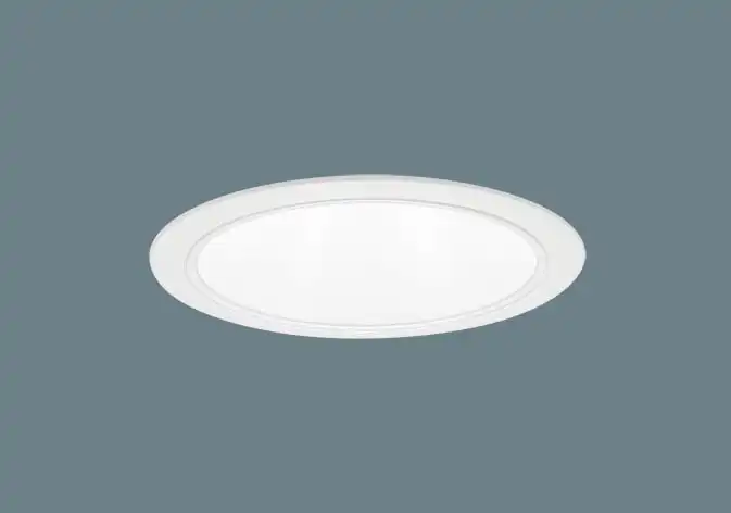 XND0666WVLG1：LEDダウンライト 埋込穴φ150 調光・温白色 浅型10H ビーム角50度 広角タイプ 光源遮光角30度 調光タイプ（ライコン別売）