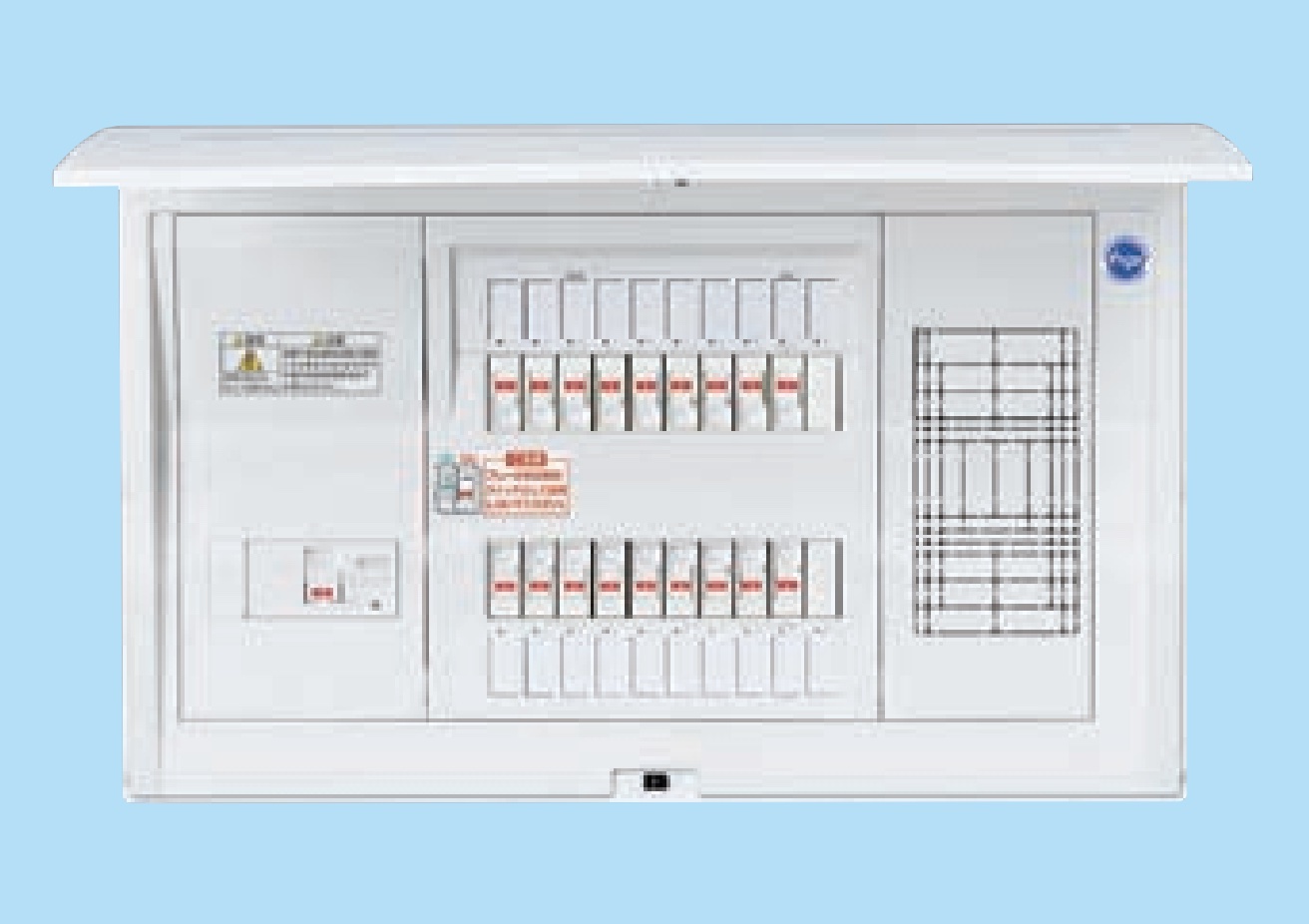 SALE開催中 パナソニック Panasonic 住宅分電盤 スマートコスモレディ型 スタンダード リミッタースペースなし標準タイプ  回路数10+1 主幹容量60ABHR86101