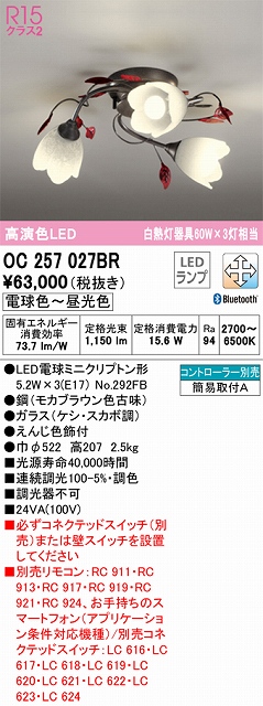 オーデリック（ODELIC） | OC257027BRの通販・販売